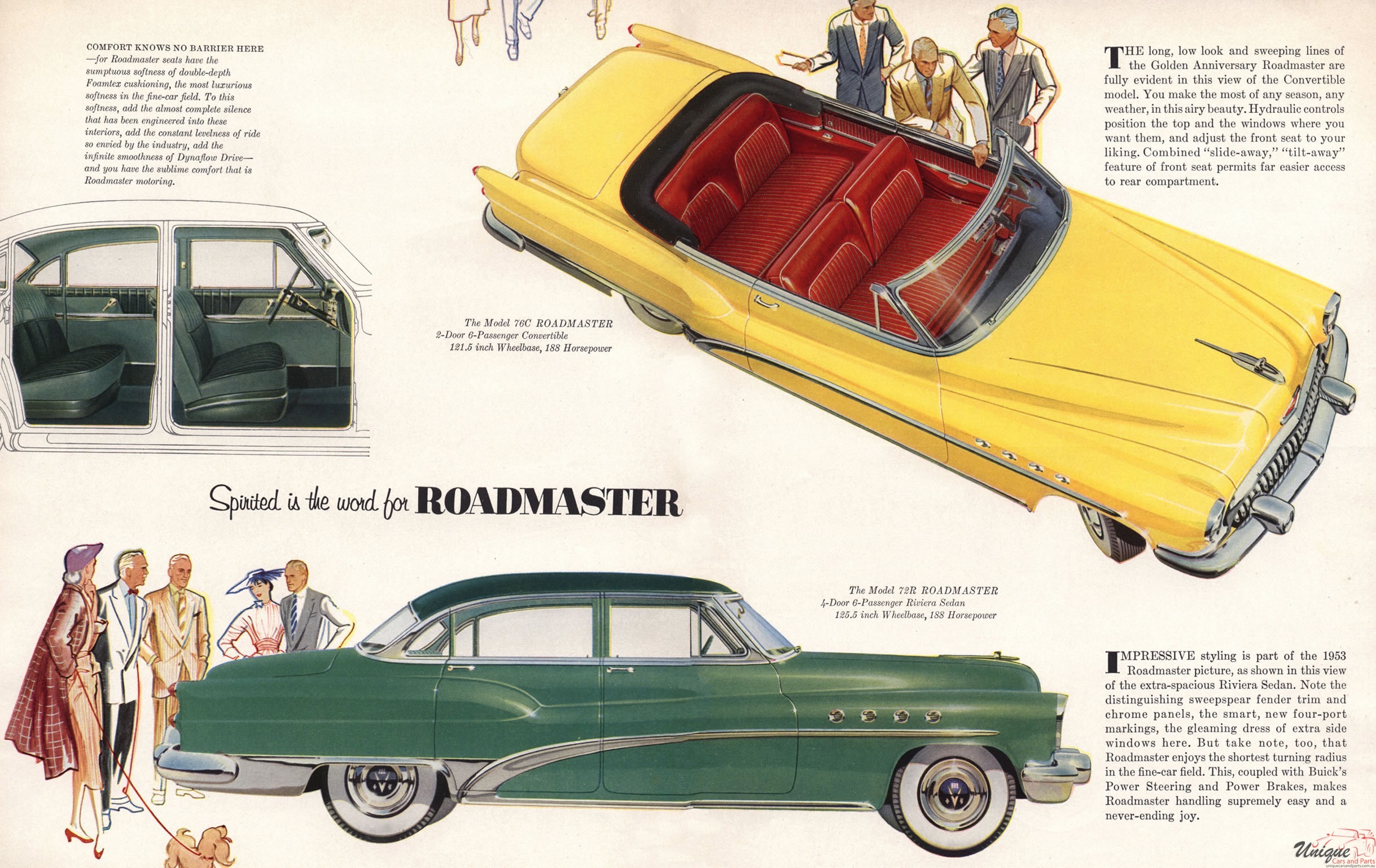 1953 Buick Brochure Page 10